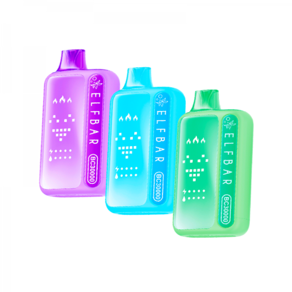 Elf Bar BC30000 - Rechargeable Disposable Device 30000 Puffs (5%)